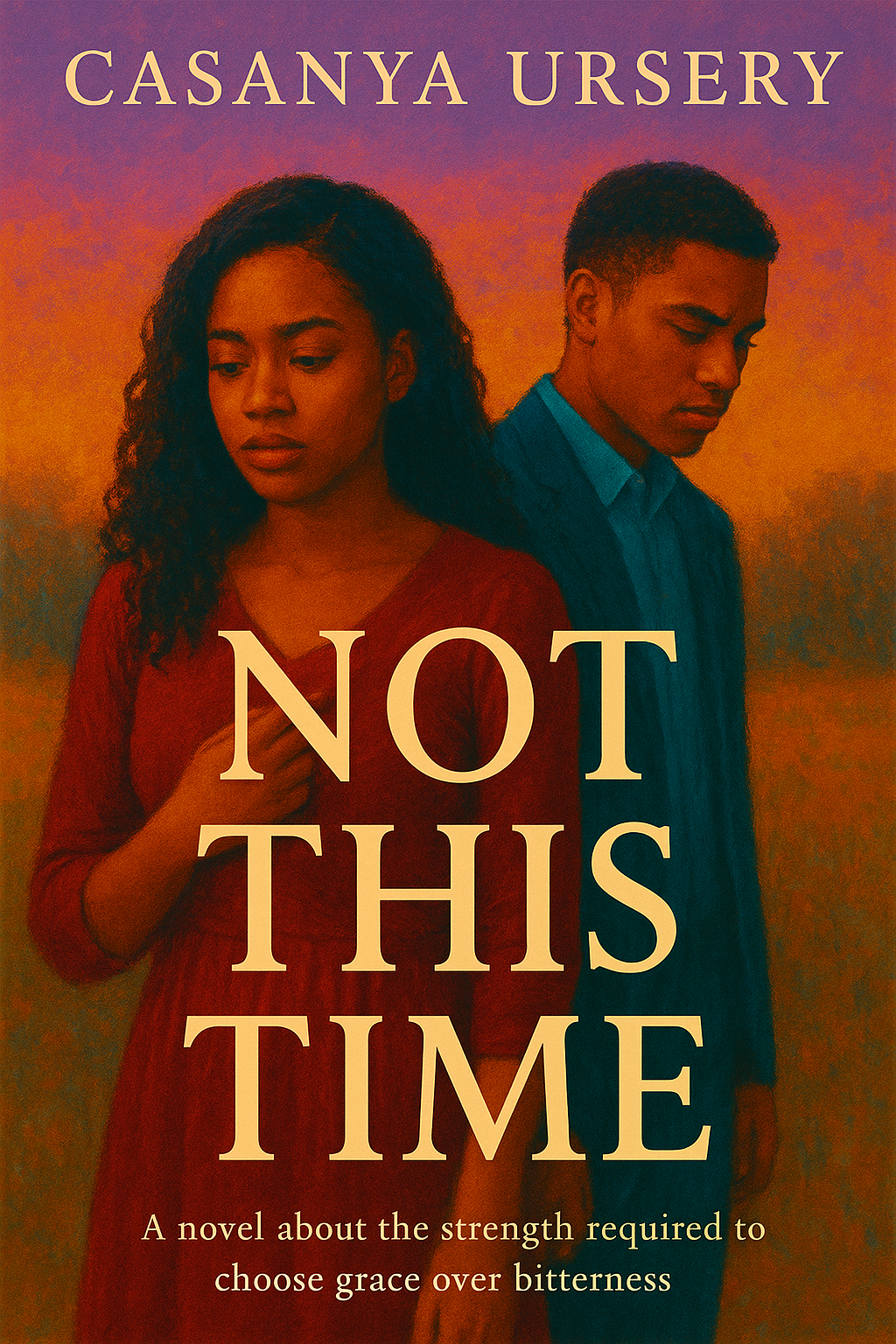 Cover graphic for Not This Time