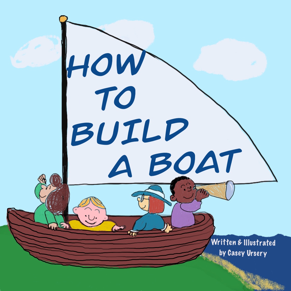 Cover Artwork for How to Build a Boat